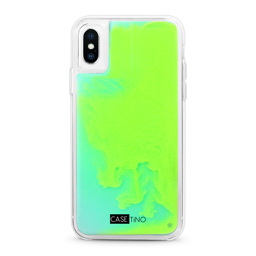 Addiction Neon Sand iPhone X, XS and XS Max Case